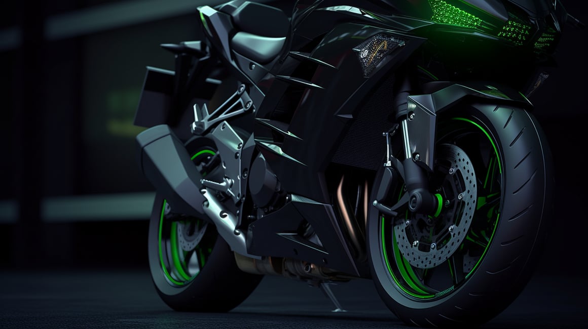 Detailed Cinematic Showcase: Kawasaki Ninja 400