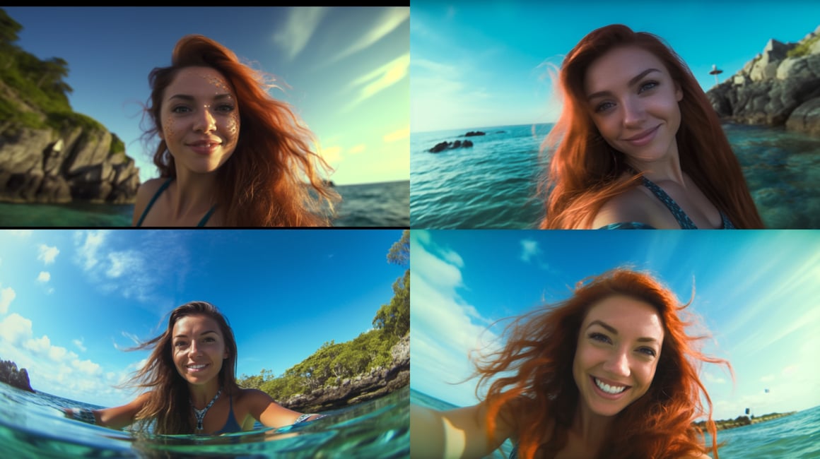 Ariel's Mid-Journey Selfie in Cinematic 8K