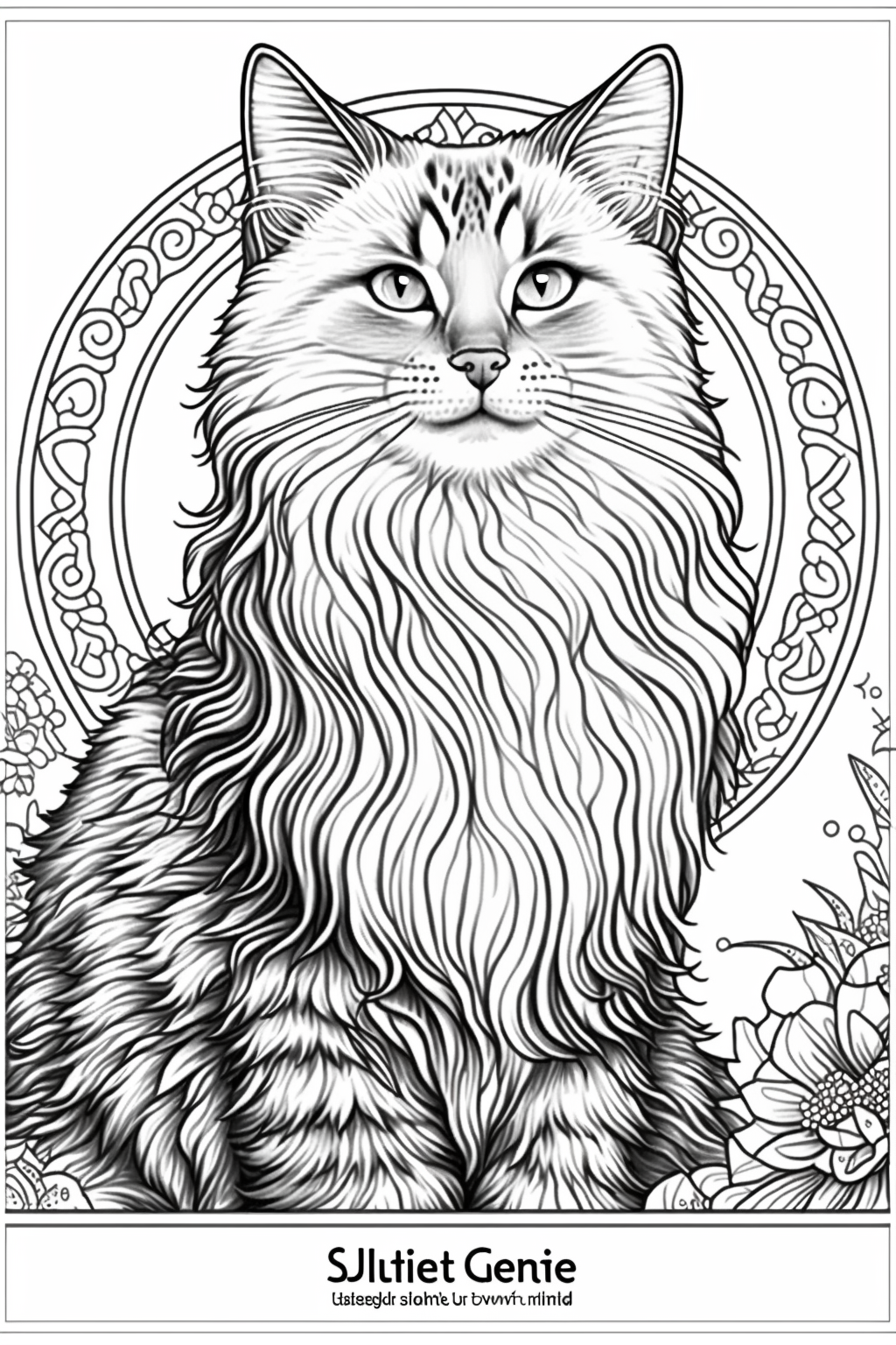 Midway Coloring Page for Adults