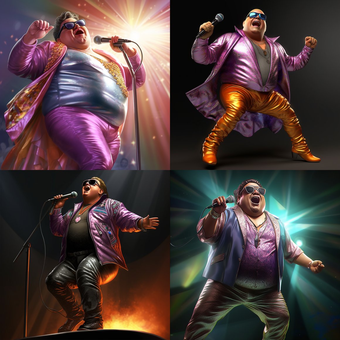 Rhapsody of a Glam Rock Superhero: Breaki the Stereotypes