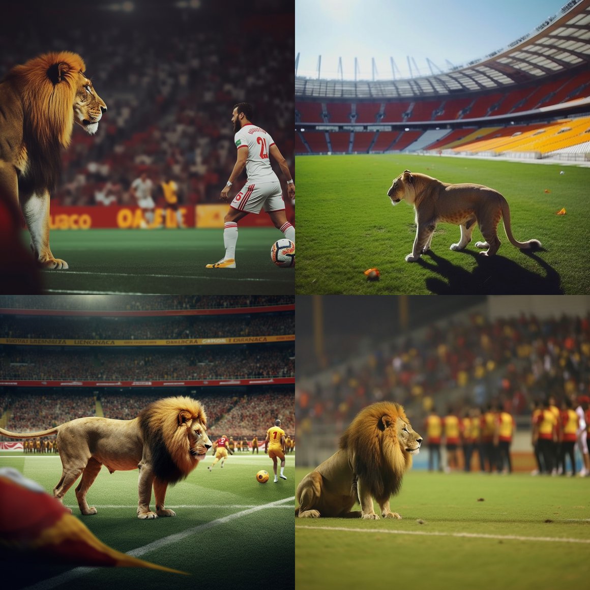 The Surreal Safari in Galatasaray Stadium