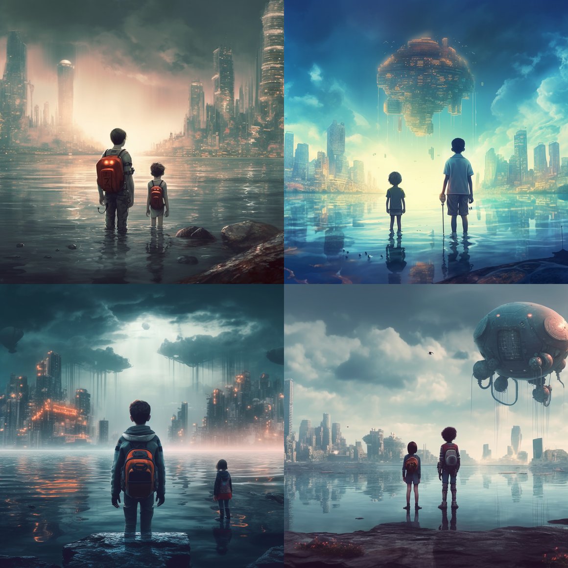 Harmonizing Humanity and AI amidst Cataclysm