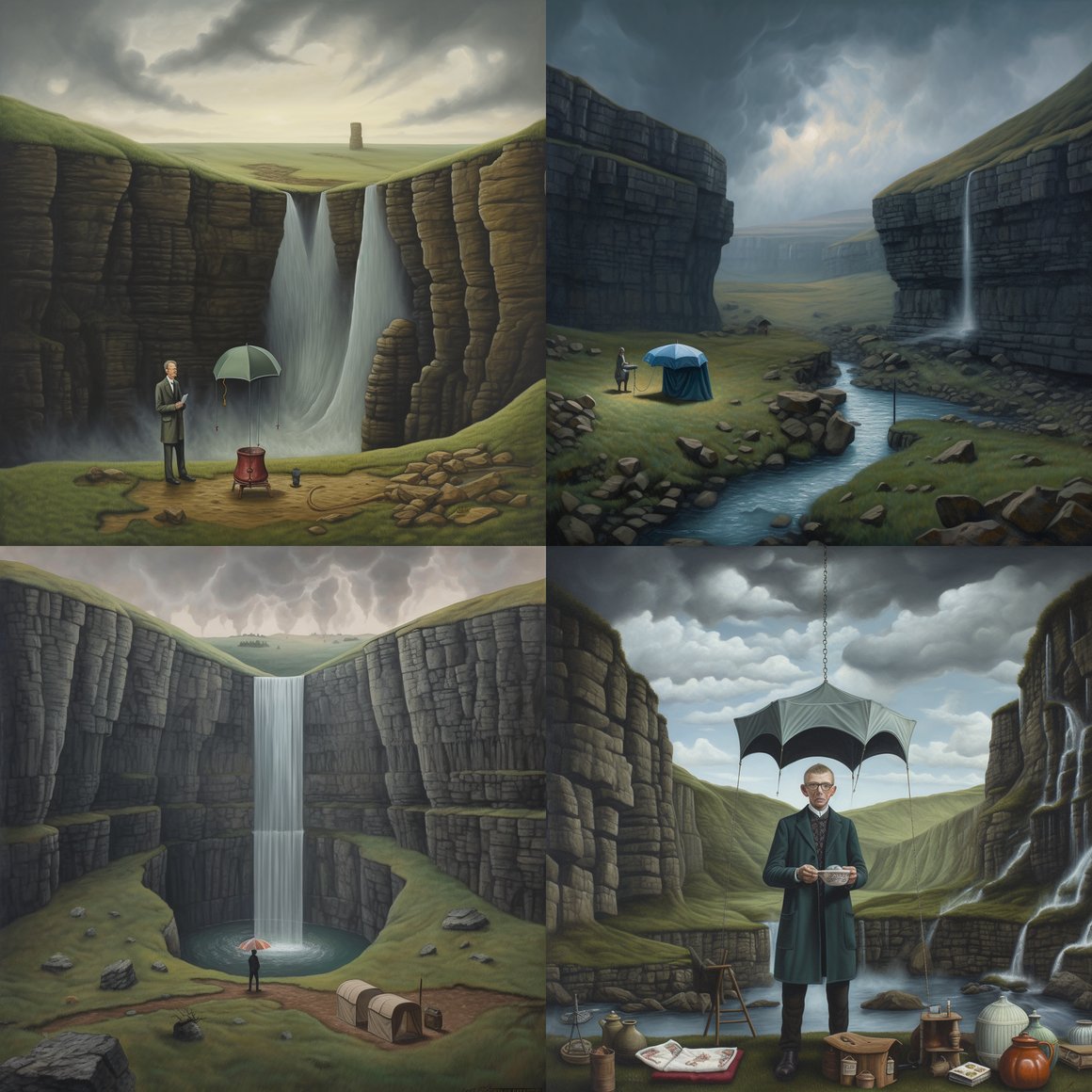 A Surrealist Camping Experience in Yorkshire Dales - Version 5.1