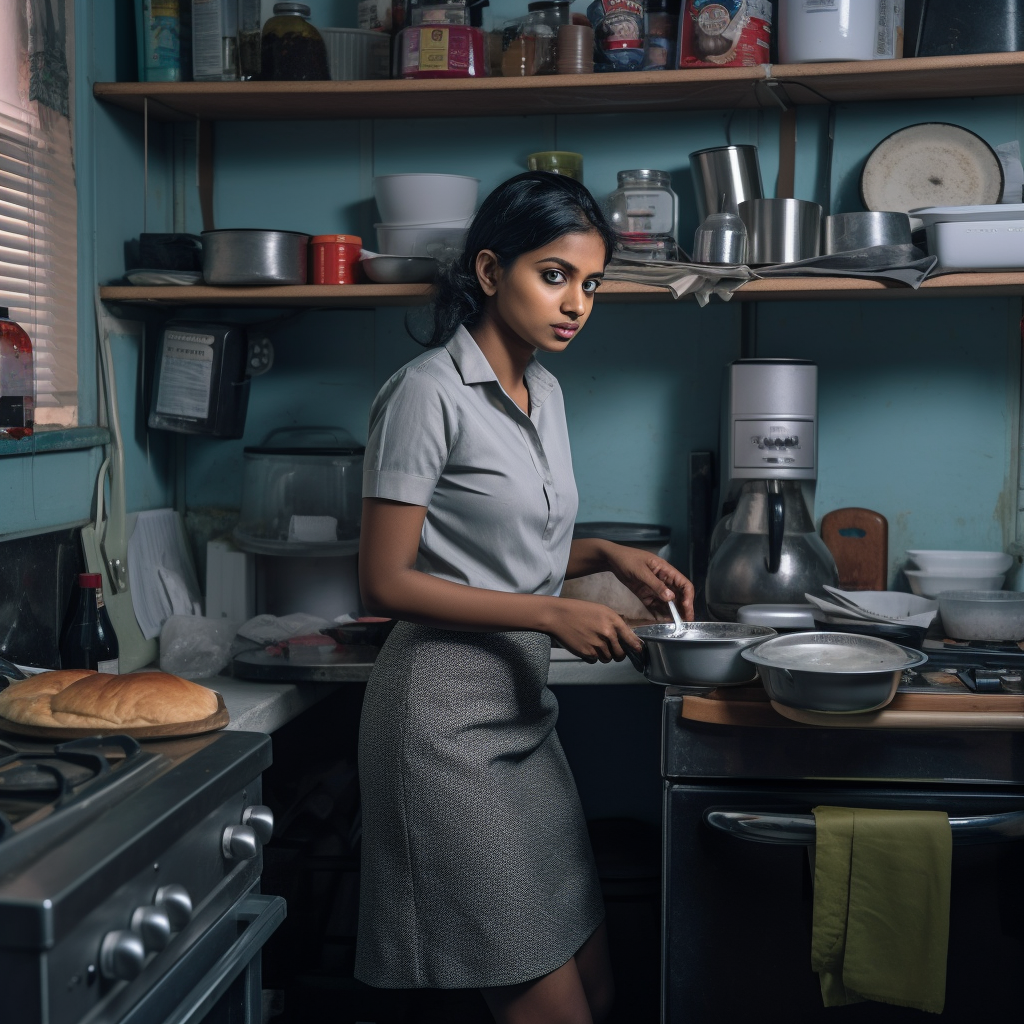 Midday Office Break: A Young Indian Woman's Life Prompt | NeoPrompt