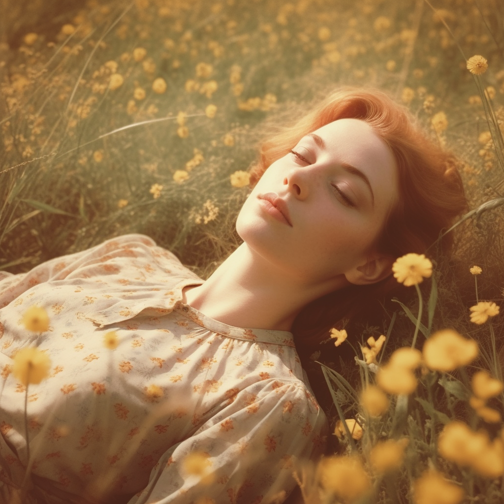 Harvest Gold: A Vintage Cinematic Interlude