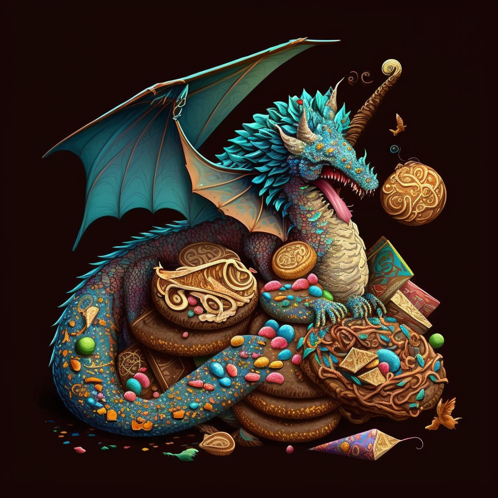 Sugar Dragon's Candy Trove: A Whimsical Halfway Stop