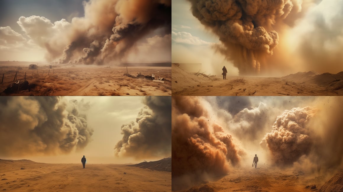 Hazy Horizon: A Mid-Journey Diurnal Notation