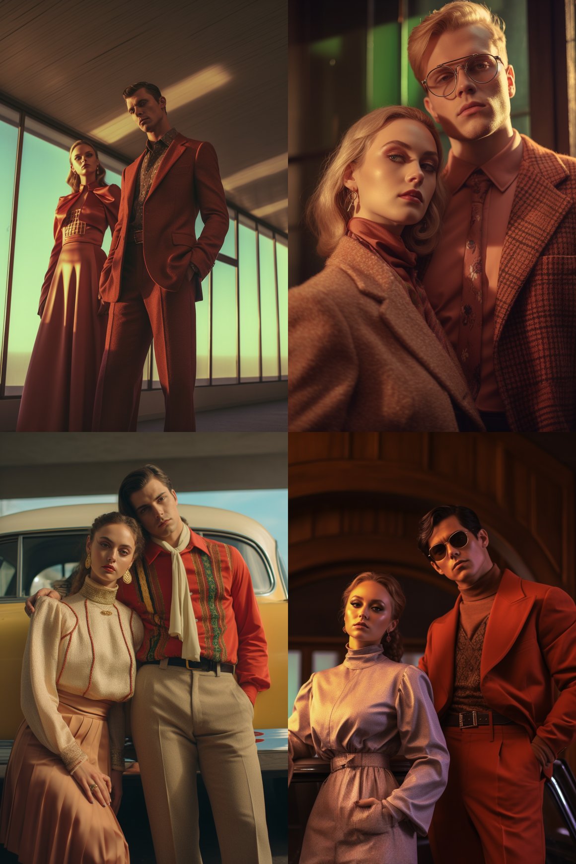 Retro Chic Gucci Journey - Midway Photo Shoot