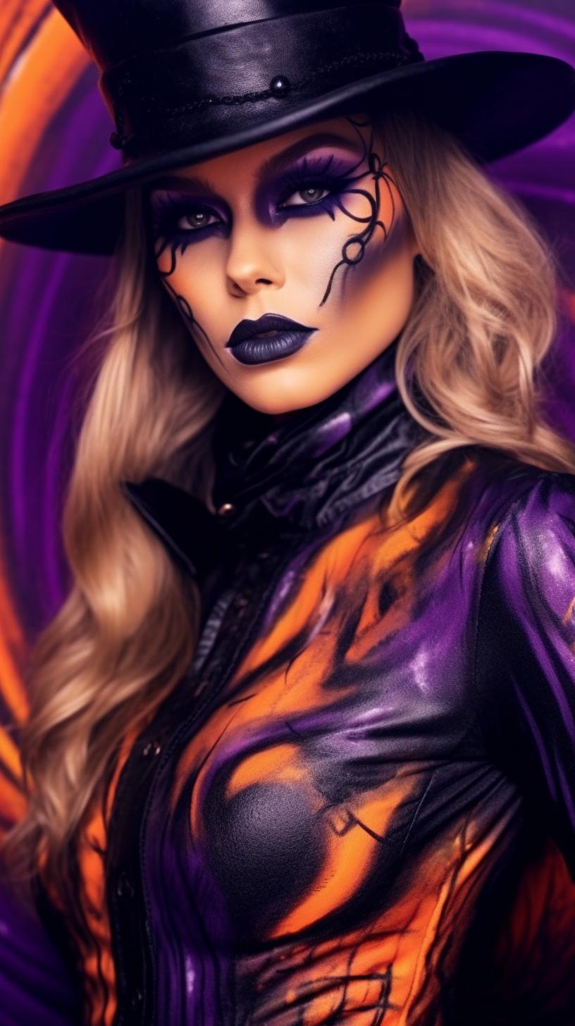 Halloween Transformation: A Midway Body Art Journey