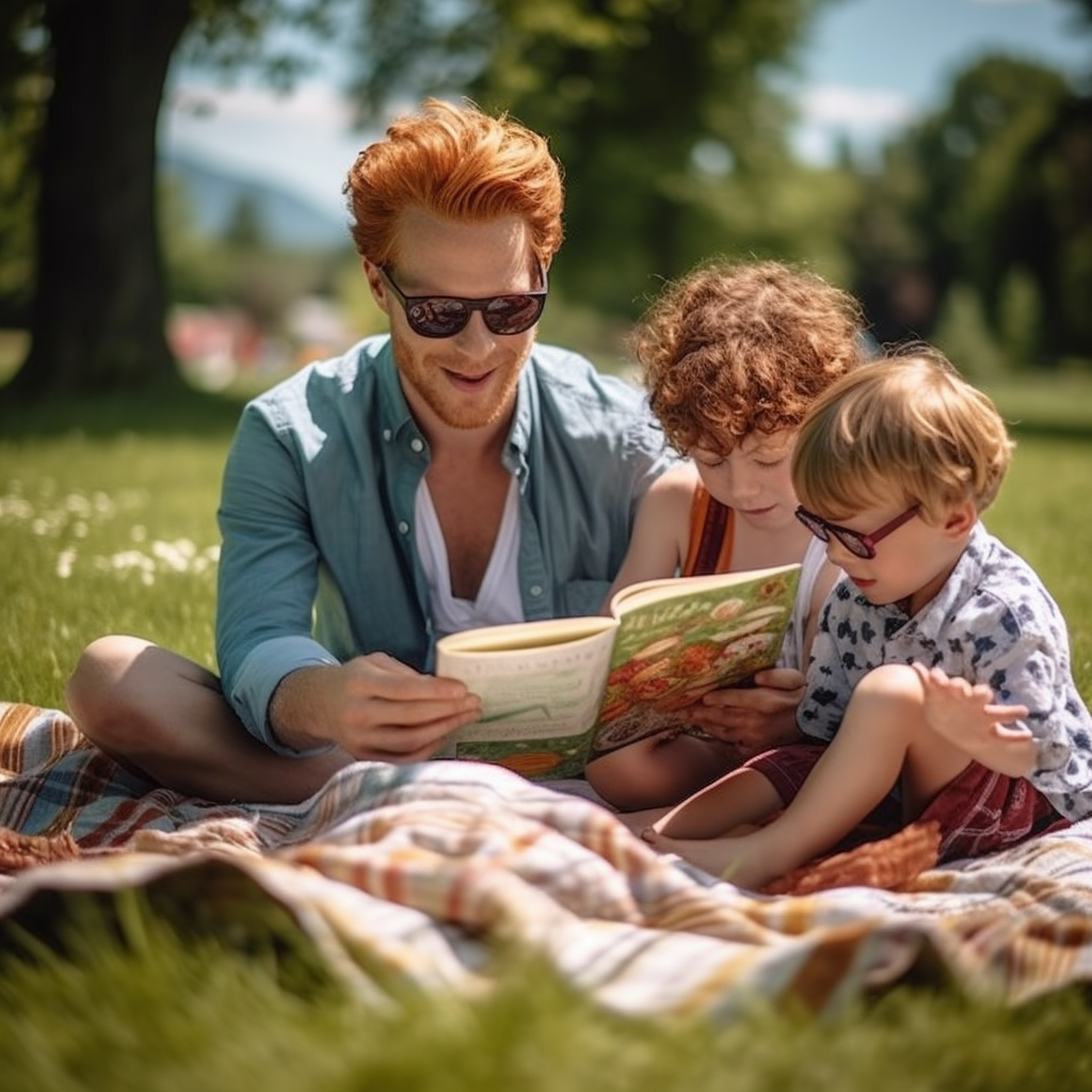 Summertime Picnic: A British Nanny and His Indic Charges