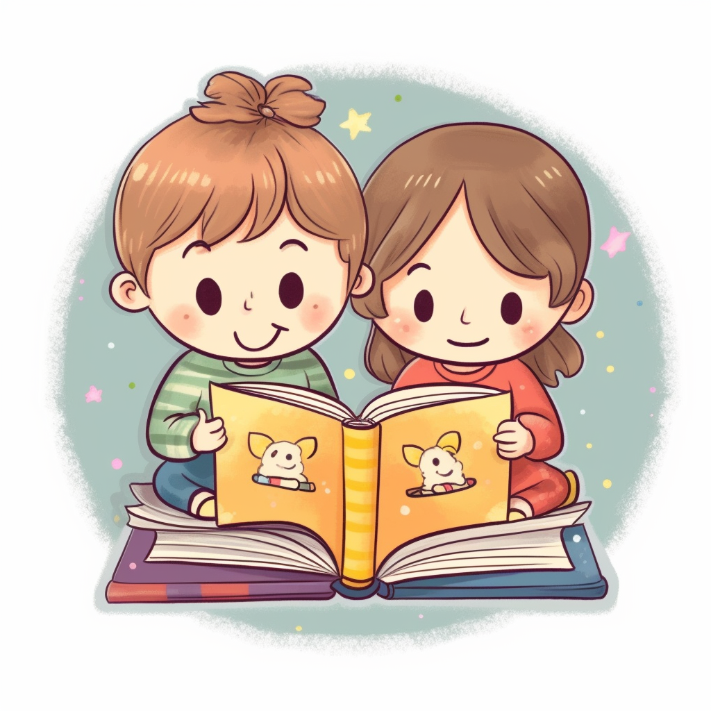 Children's Sticker Design Concept