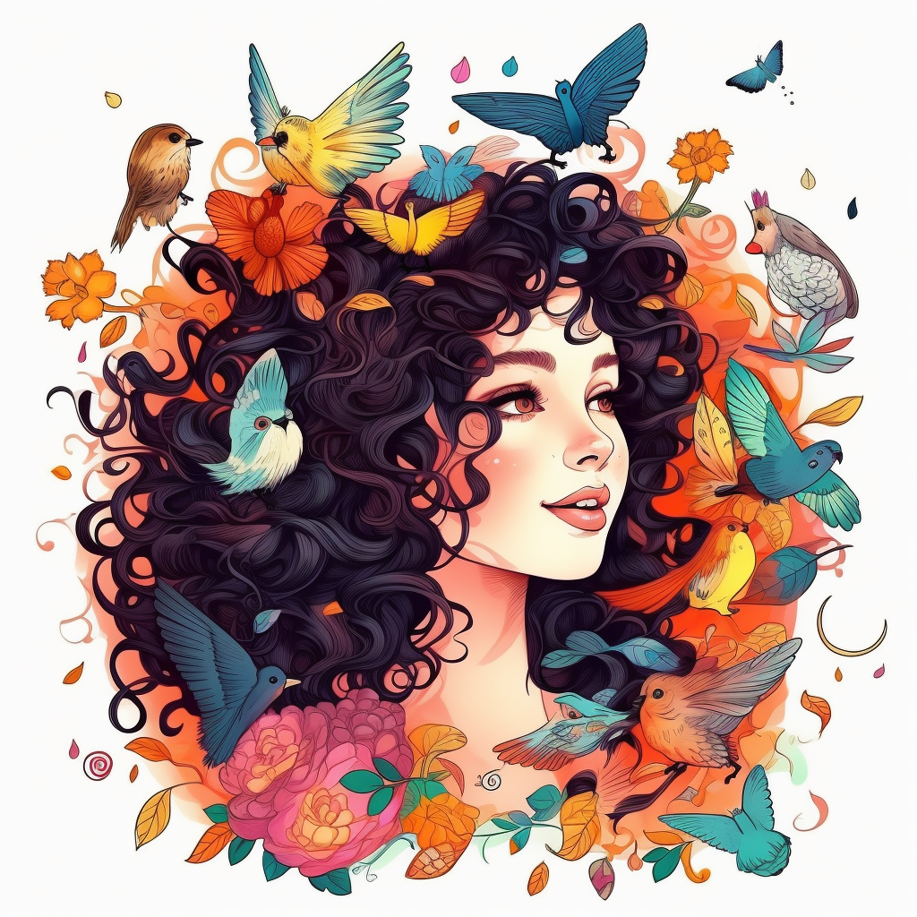 A Vibrant 4K Illustration