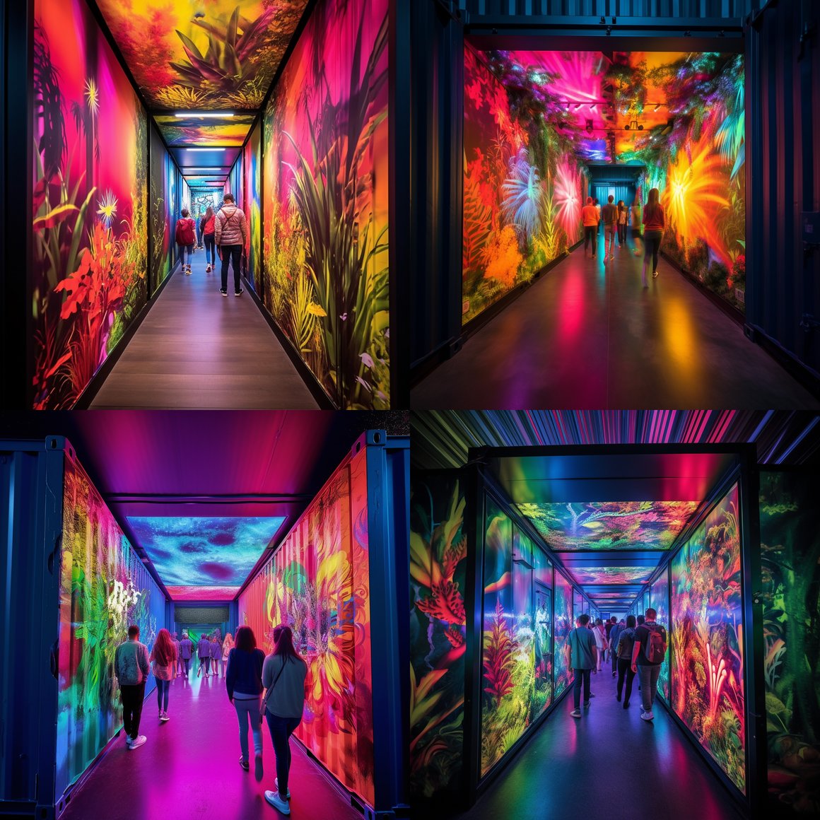 A Surreal Walk-through Exhibit!