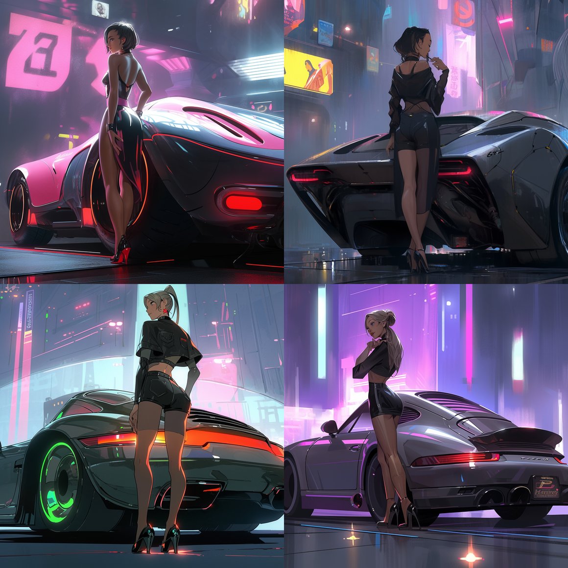 Neon Glamour: A Sci-Fi Soiree