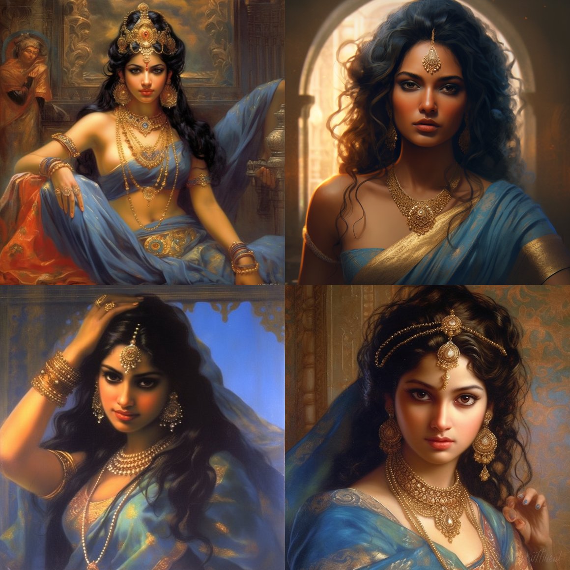 Draupadi: The Captivating Beauty of Mahabharata