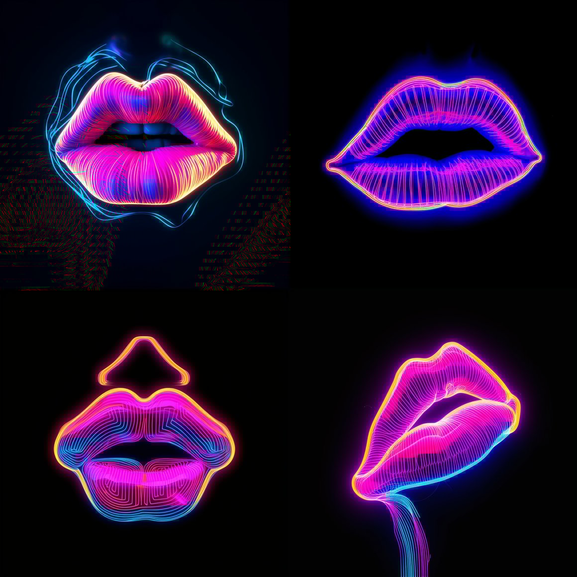 Neon Silence: A Mid-Journey Interlude