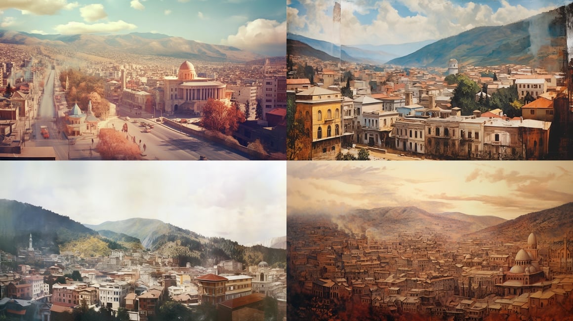 Retro-futuristic Dream: A Pictorial Journey through Tbilisi