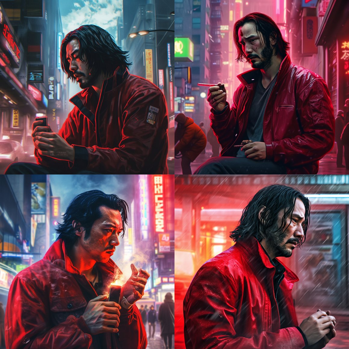 HD Encounter of Johnny Silverhand and Kaneda