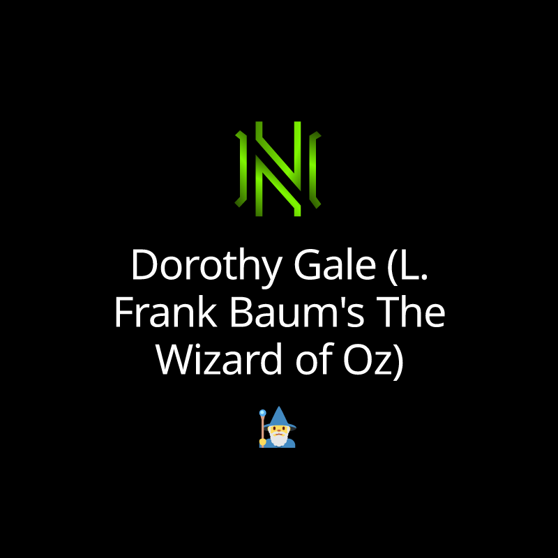 Dorothy Gale (L. Frank Baum's The Wizard of Oz)