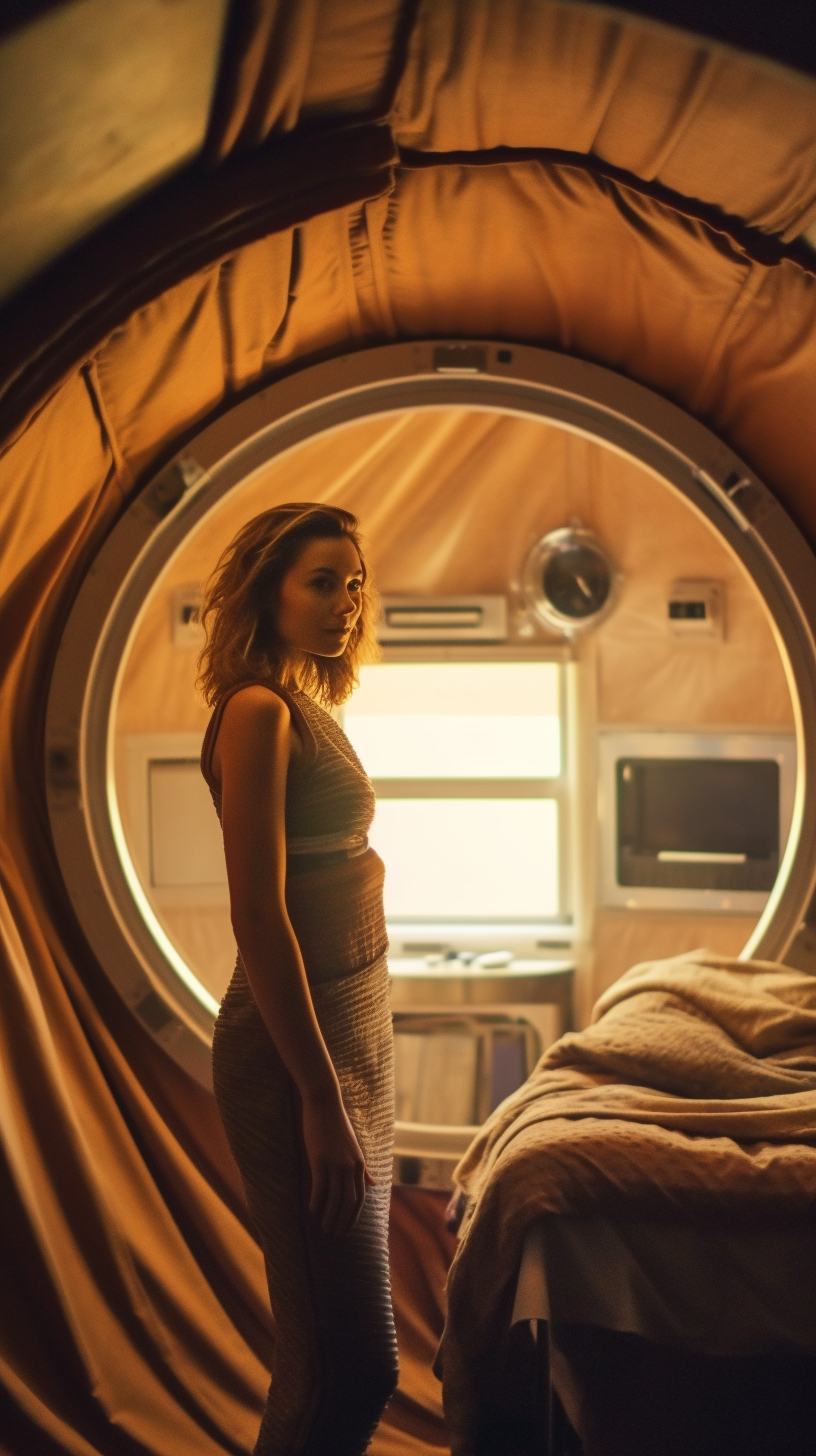 Retrofuturistic Voyager: An Intimate Glimpse