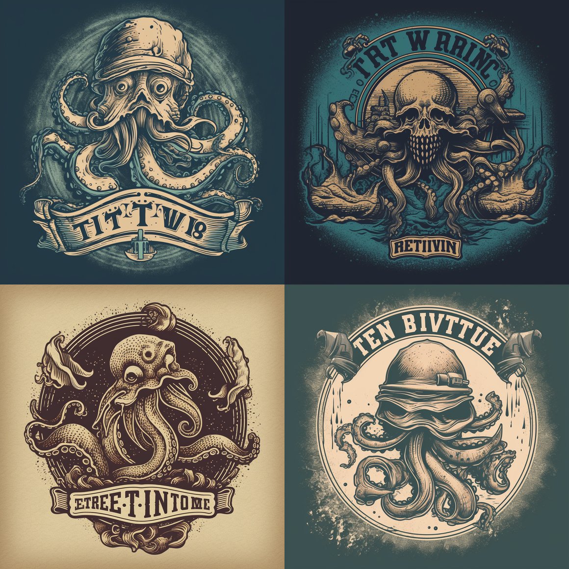 Retrostyle Vector Logo Creation - Step 5 at Scale 250