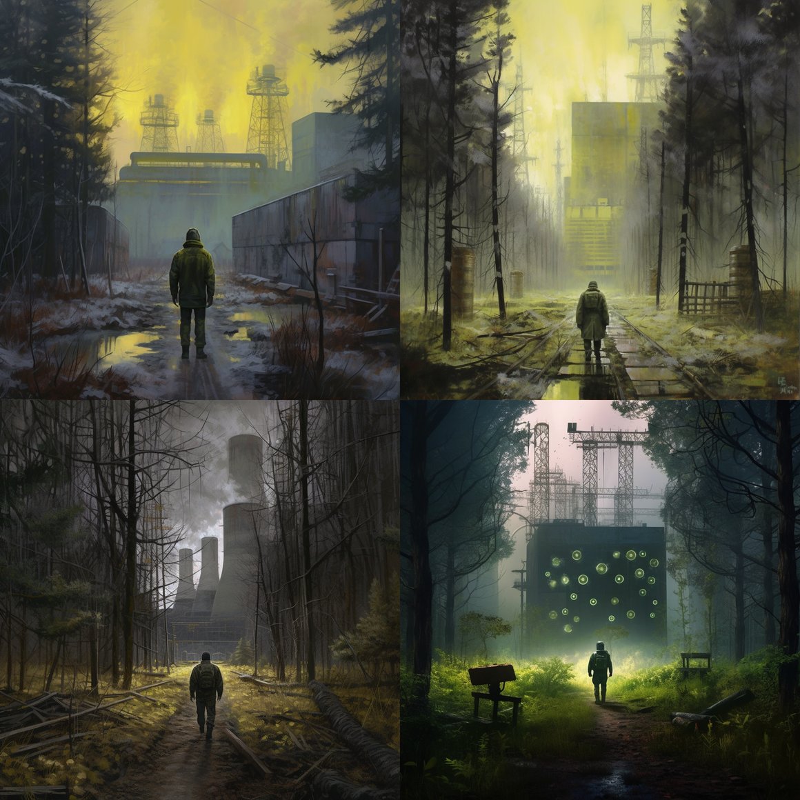 China's Enigma meets Chernobyl Shadows