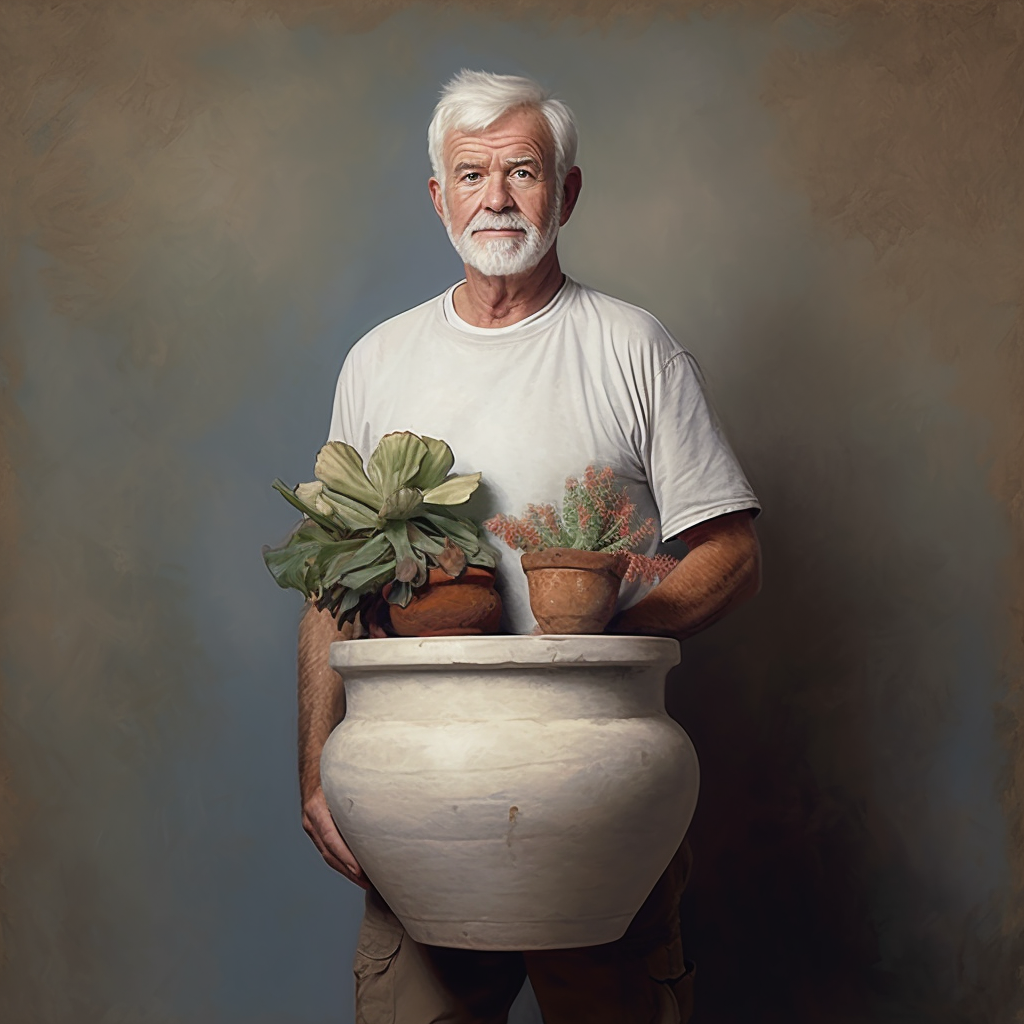 Midlife Gardening Adventure: A Man and His Planter