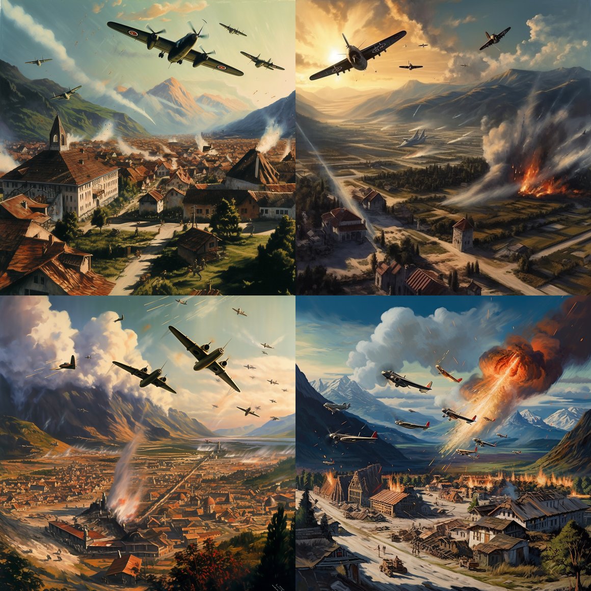 Mid-War Chaos: Combat and Confrontation in German Terrains