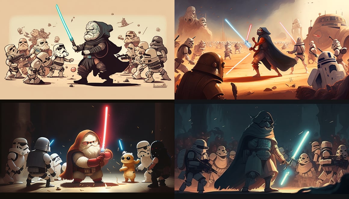 Hayao Miyazaki's Star Wars Tribute in Anime 4K