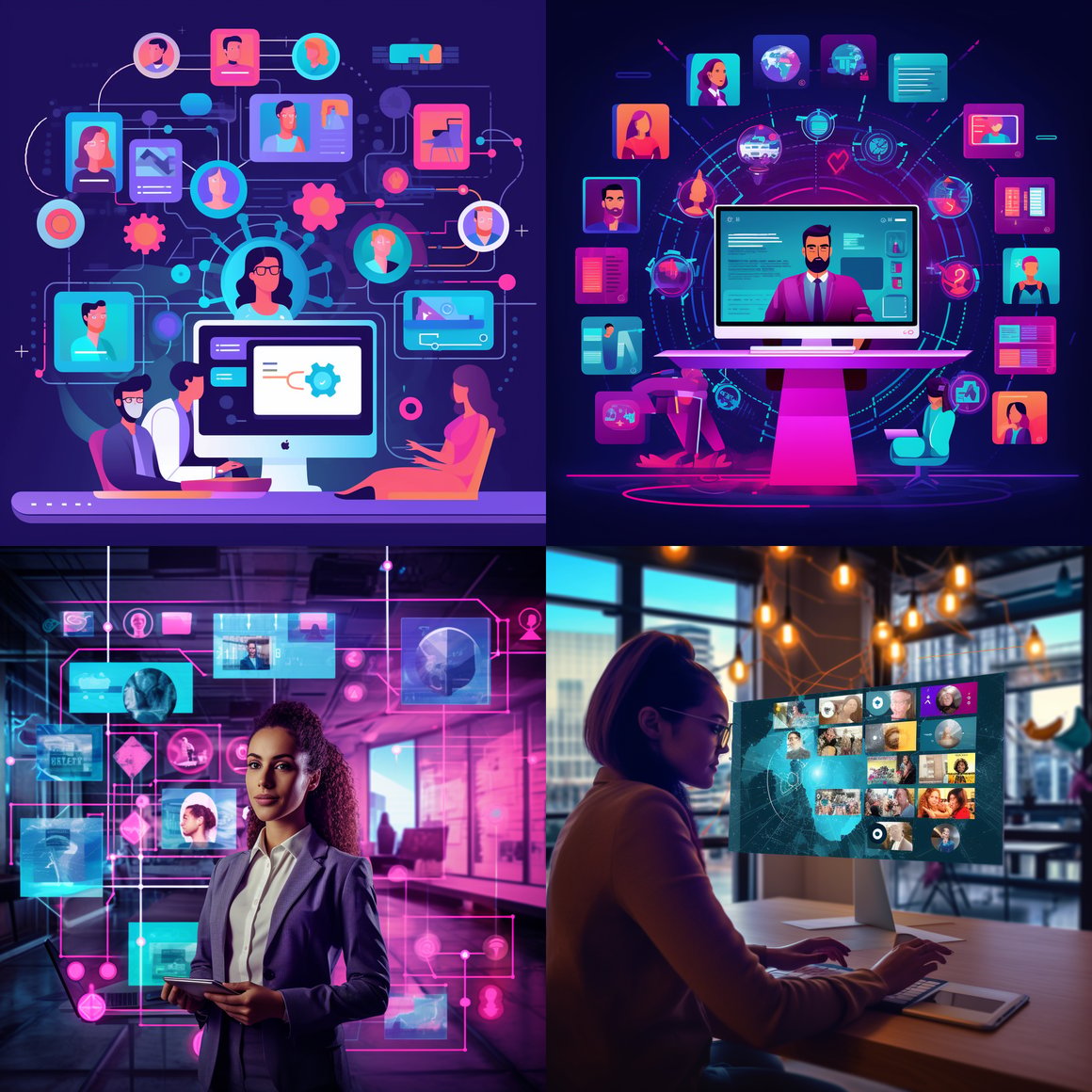 A Vibrant Depiction of Business Process Automation and Pandemic-Era Remote Work