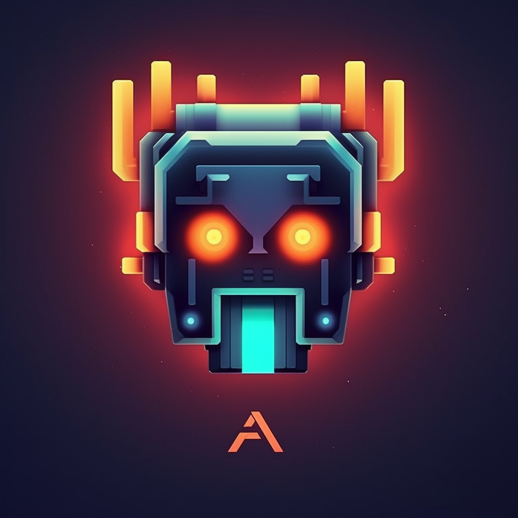 Retro Video Game Styled Logo Creation for Agen.ai Company