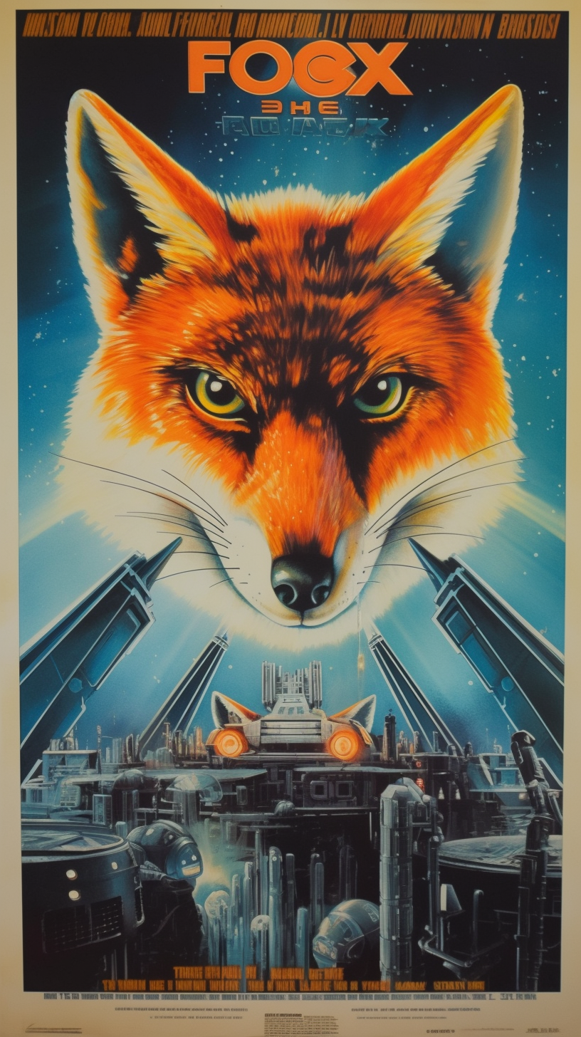 Retro Sci-Fi Fox Journey: Midway Gush Snapshot