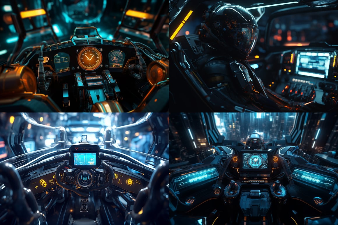 A Syd Mead Inspired Journey