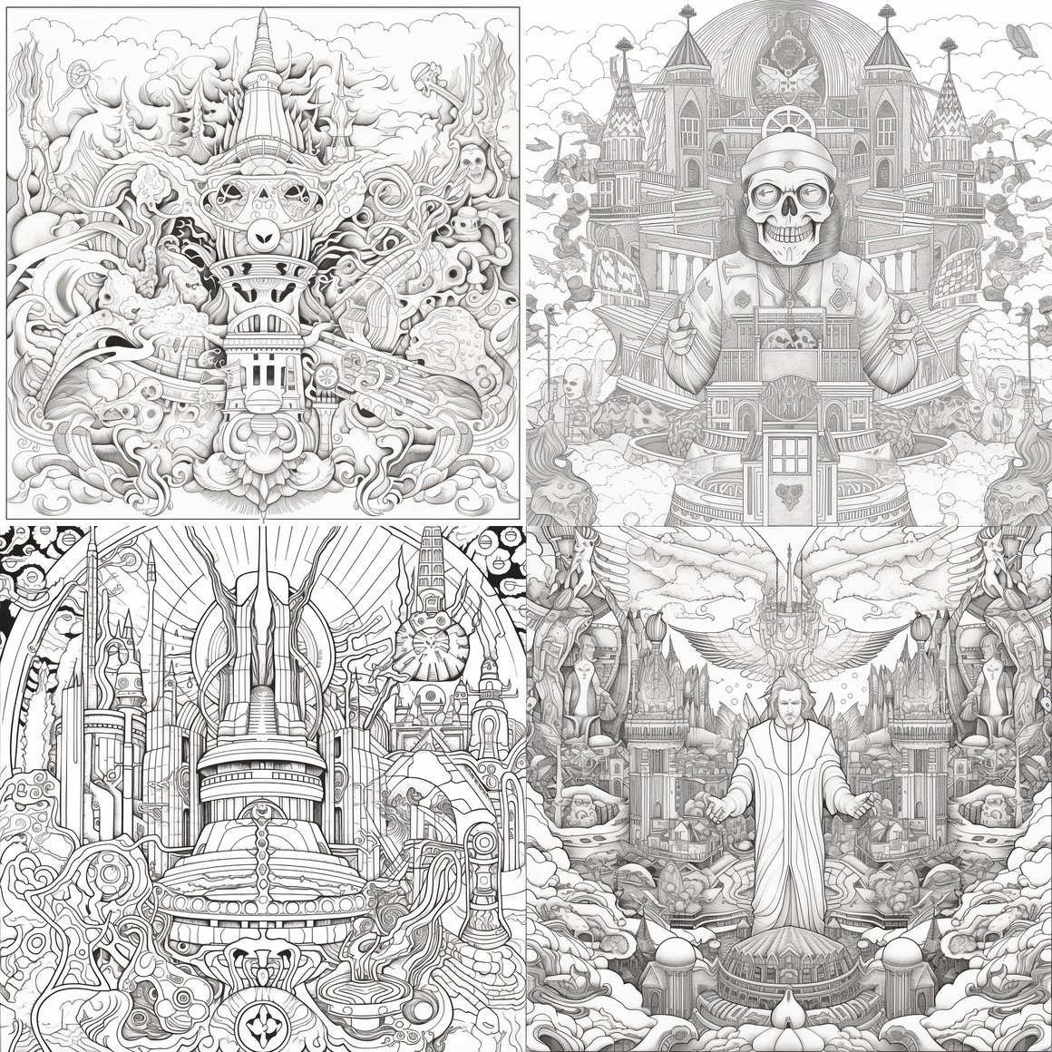 Spiritual Transformation Coloring Page for Kids