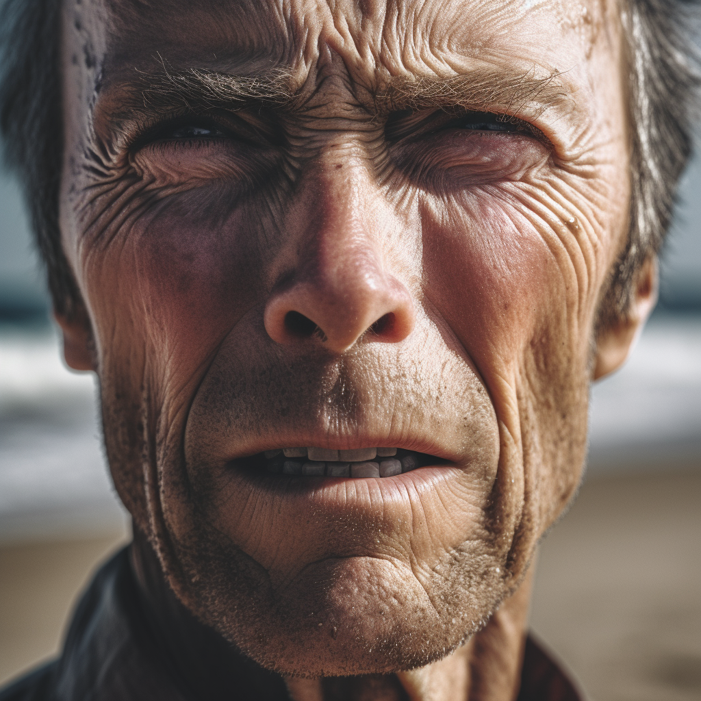 Cinematic Clint Eastwood: A Hyperrealistic Masterpiece