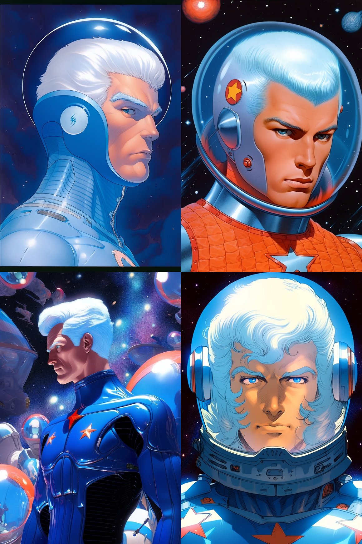 Retro Galactic Explorer: A Flash Gordon Inspired Adventure