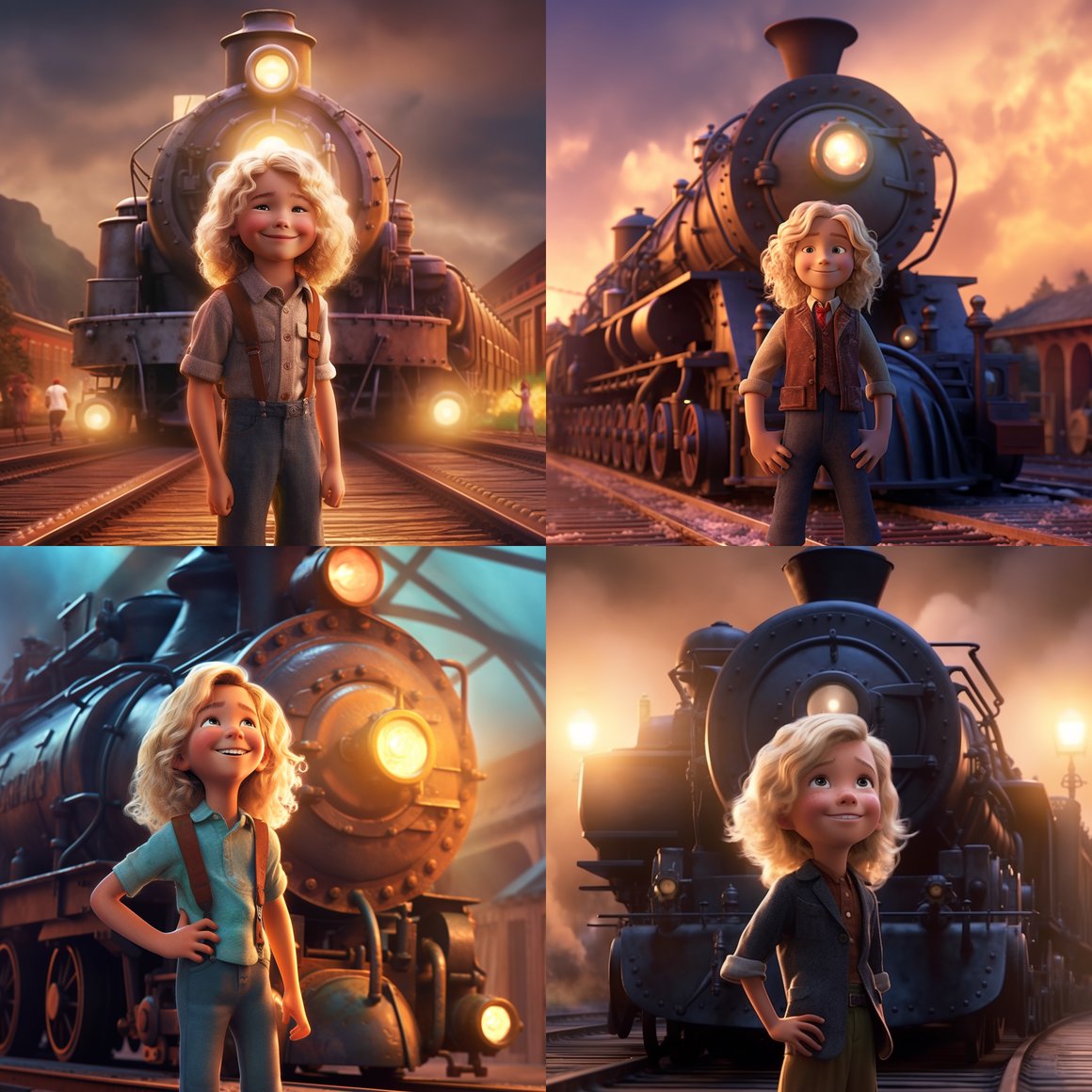 Choo-Choo Adventure: A Midway Magic Moment