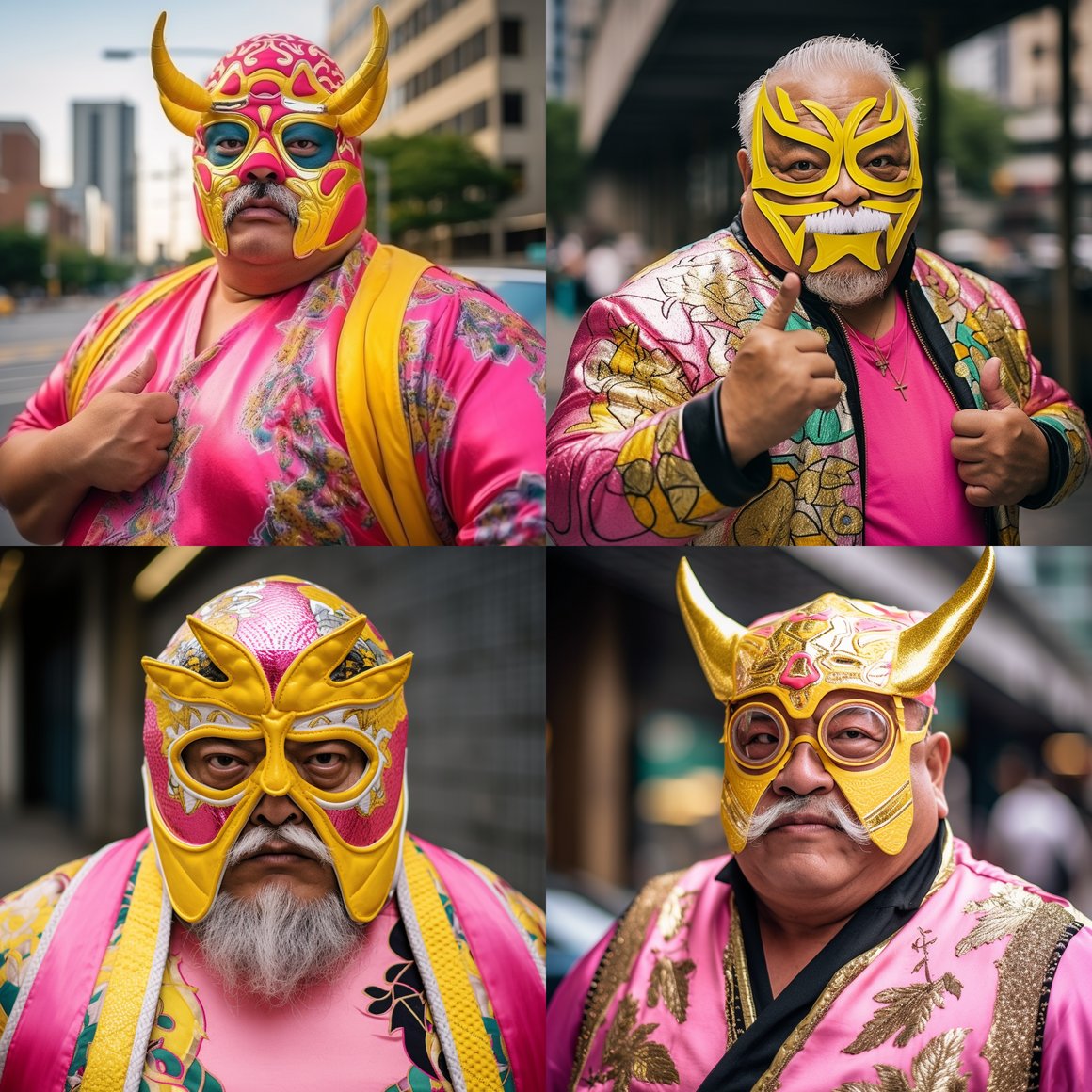 A Tokyo Tale of an Obese Artist's Journey in a Superhero Mexican Wrestling Mask