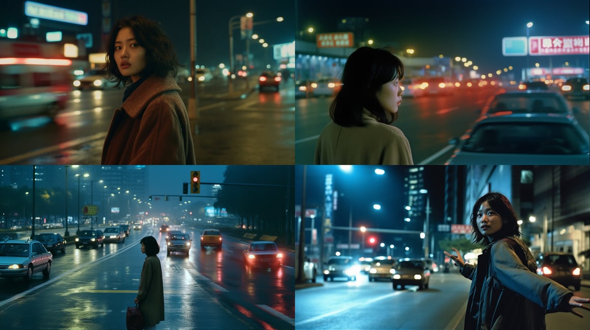 Neon Hitchhiking: A Still Frame from a Wong Kar-Wai Odyssey