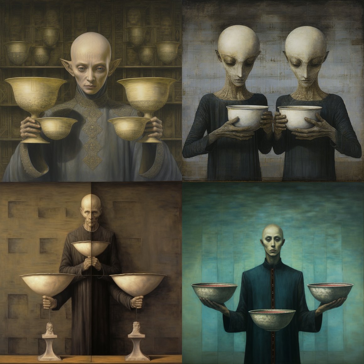 A Tale of Two Inverted Cups
