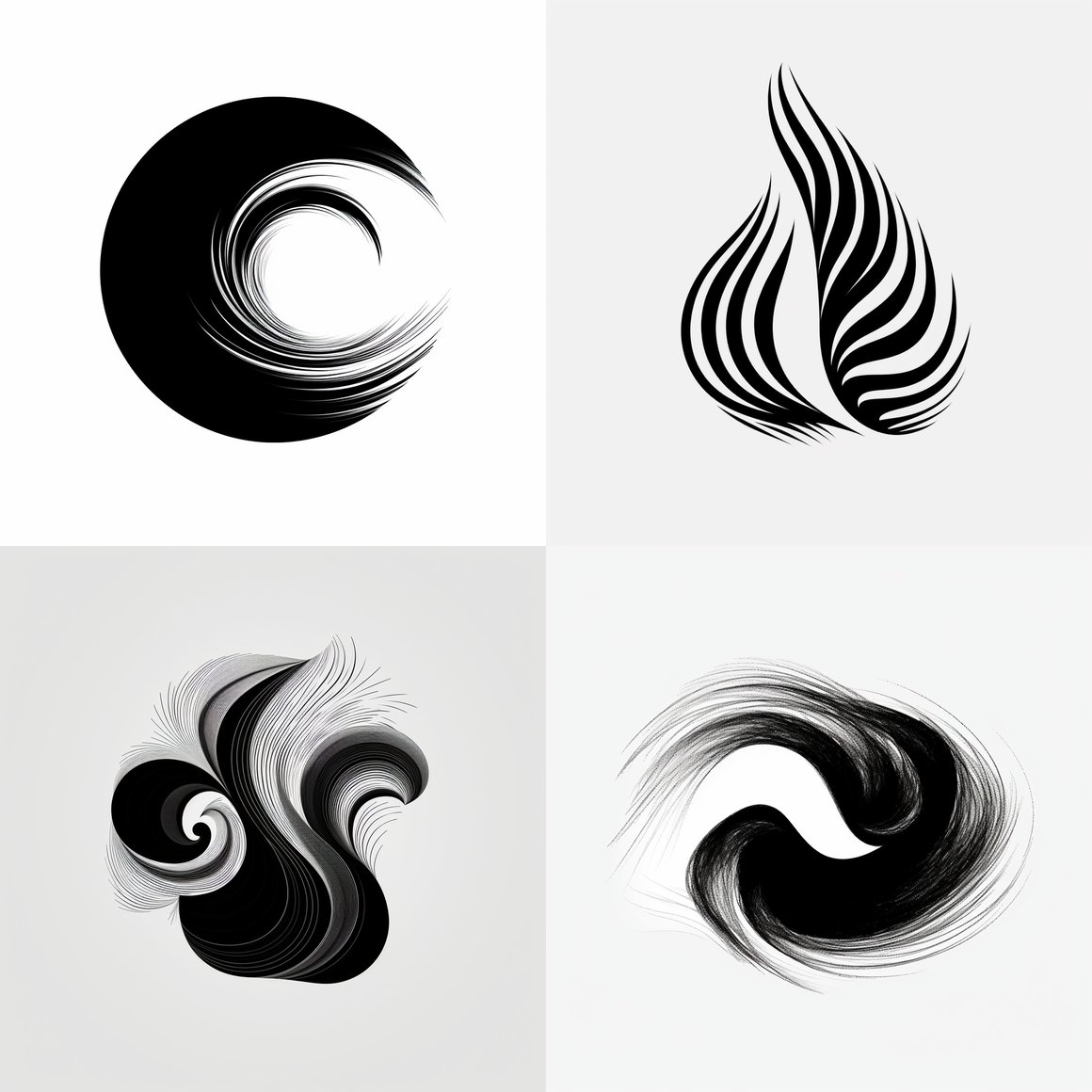 Harmonious Dualism: A Minimalist Journey in Black & White