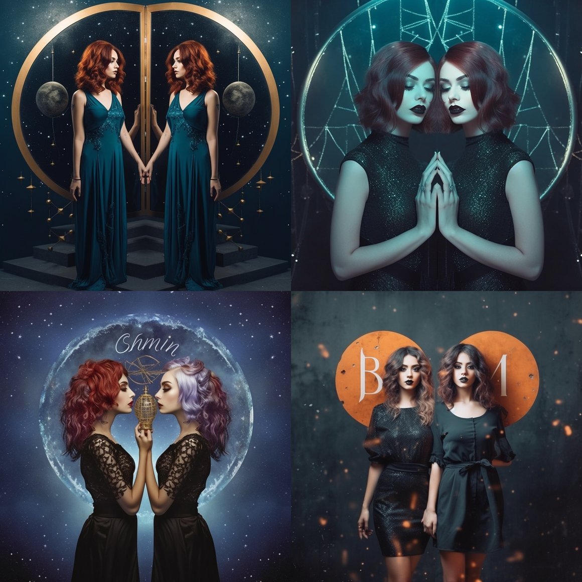 Gemini Goddess: Mid-Journey Photo Shoot