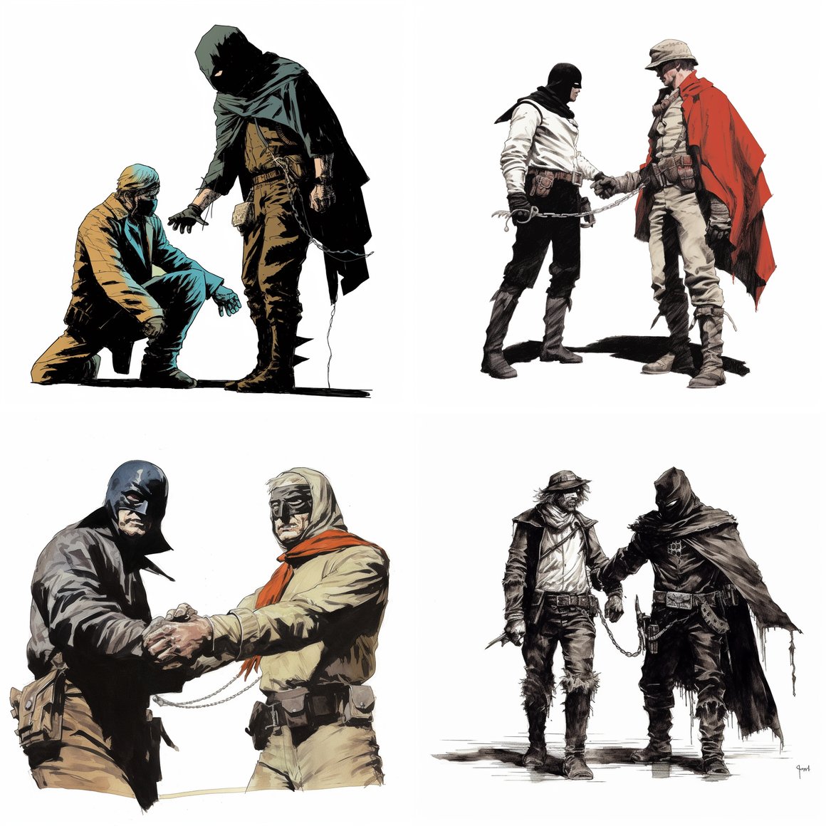 Desolate Standoff: A Graphic Midpoint