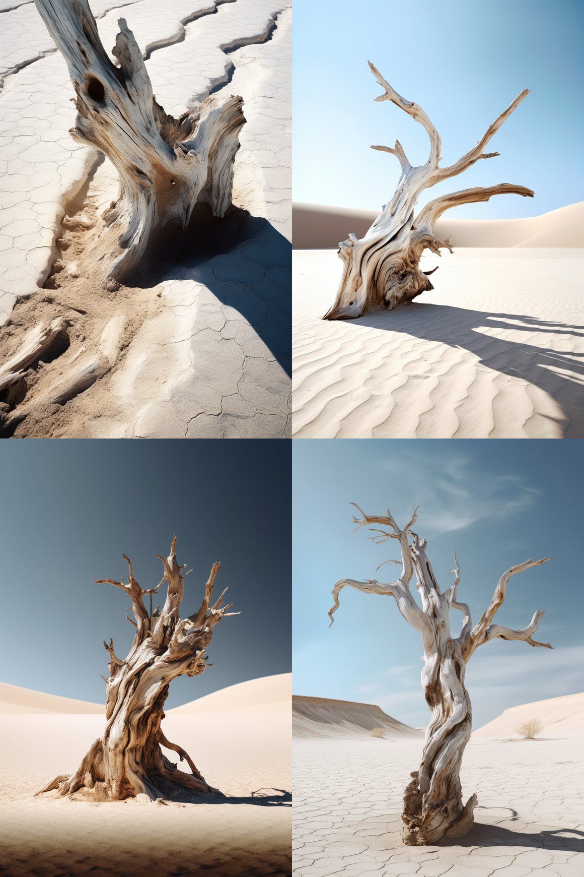 Desolate Beauty: A Driftwood Study in Hyper-realism