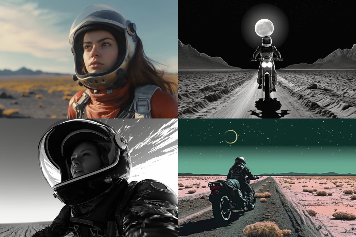 Retro-Futuristic Space Odyssey: A Cinematic Journey