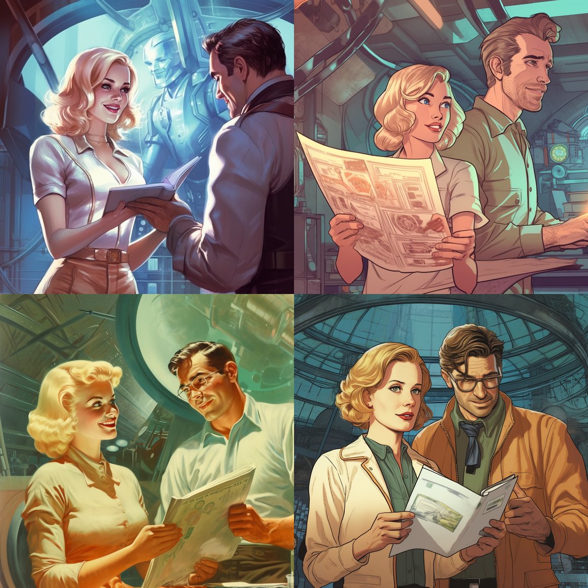 Chronicles of the Futuristic Female Scientist