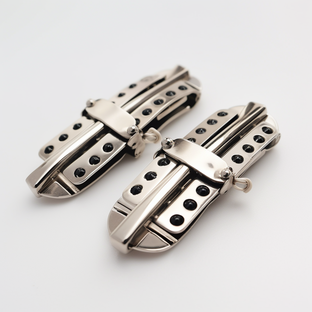 Hanging Huggie Earrings Barrette Adventure