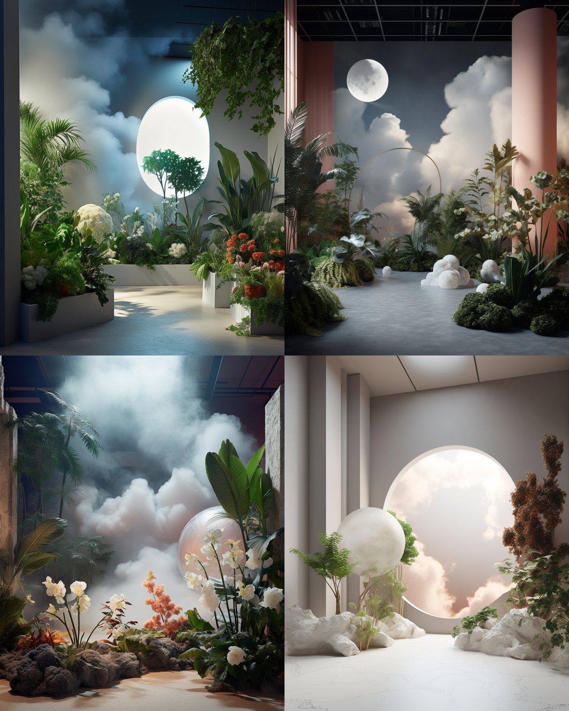 A Surreal Indoor Voyage in High Resolution