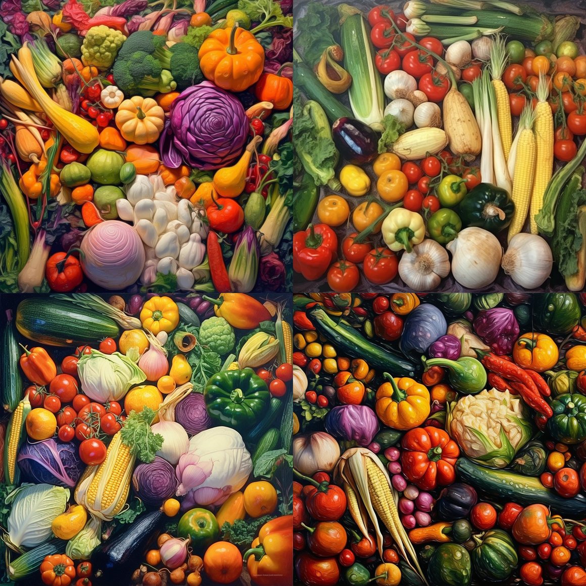 Neo-Impressionistic Harvest: A Pastel Dream in Resin