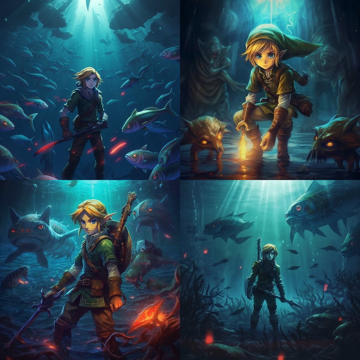 Harpoon Echoes: Zelda, the Oceanic Cosmic Nightmare